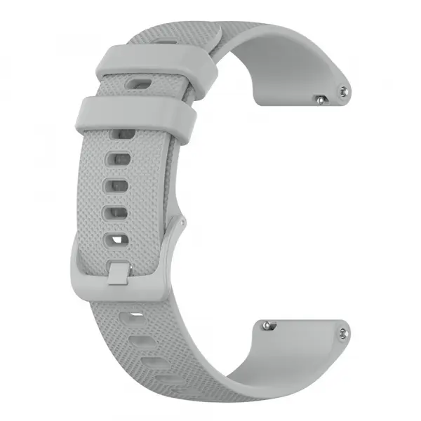 Curea Techsuit W006 pentru Samsung Galaxy Watch / Huawei Watch Series, 20mm, Gri