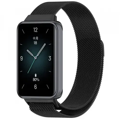 Curea Techsuit W009 pentru Honor Band 9 (Negru)
