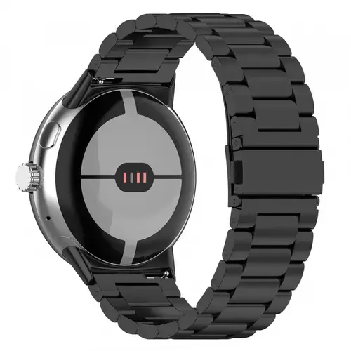 Curea Techsuit W010 pentru Google Pixel Watch 4 45mm, Neagra