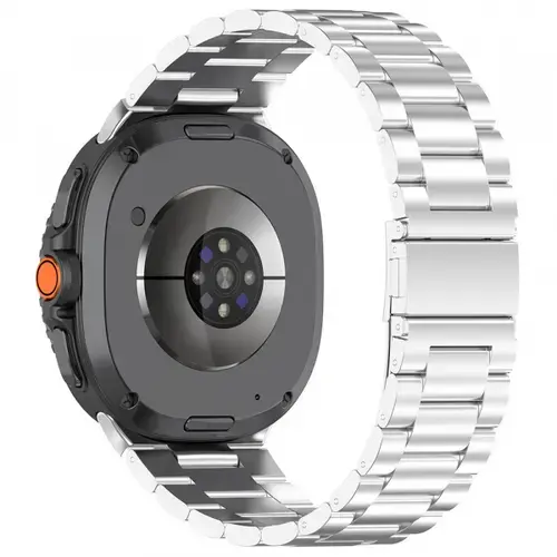 Curea Techsuit W010 pentru Samsung Galaxy Watch 8 Classic / Watch8 44mm / Watch 8 40mm, Argintiu