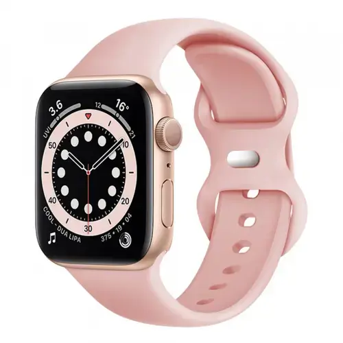 Curea Techsuit W031 pentru Apple Watch 42mm / 41mm / 40mm / 38mm Series, Roz