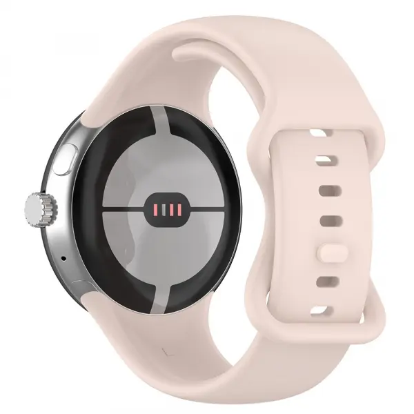 Curea Techsuit W031 pentru Google Pixel Watch 4 41mm / Watch 3 41mm / Watch 2 / Watch, Roz Deschis