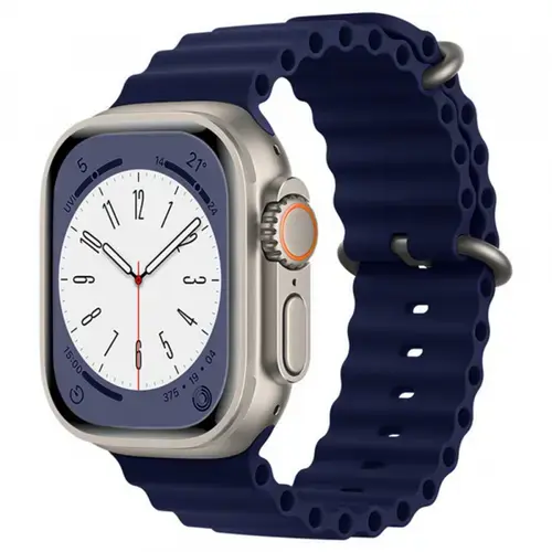 Curea Techsuit W038 pentru Apple Watch 42mm / 41mm / 40mm / 38mm Series, Albastru