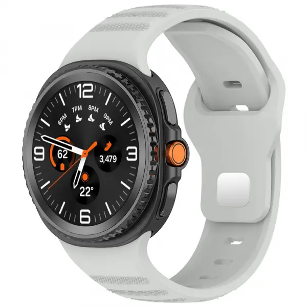Curea Techsuit W050 pentru Samsung Galaxy Watch8 / Watch8 Classic Series, Gri