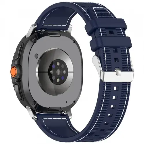 Curea Techsuit W051 pentru Samsung Galaxy Watch 8 Classic / Watch8 44mm / Watch 8 40mm, Albastru