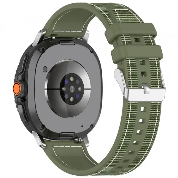 Curea Techsuit W051 pentru Samsung Galaxy Watch8 / Watch8 Classic Series, Verde