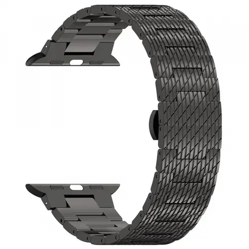 Curea Techsuit W052 pentru Apple Watch 42mm / 41mm / 40mm / 38mm Series, Negru