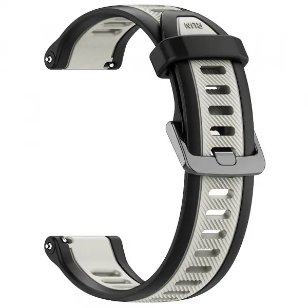 Curea Techsuit W053 pentru Huawei Watch / Xiaomi Watch Series, 22mm, Gri