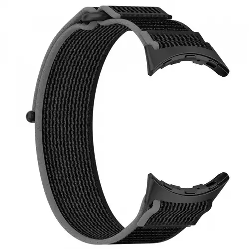 Curea Techsuit W054 pentru Google Pixel Watch 4 45mm, Neagra