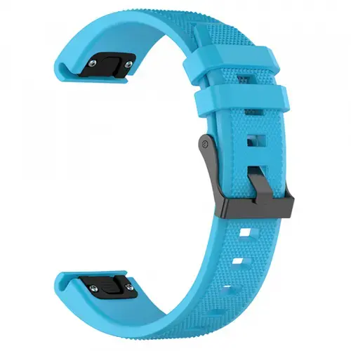 Curea Techsuit W058 pentru Garmin Watch Fenix / Forerunner Series, 22mm, Albastru