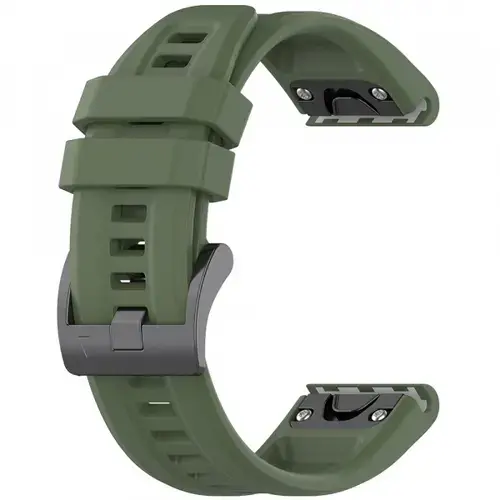 Curea Techsuit W060 pentru Garmin Instinct / Approach / Fenix Watch Series, 20mm, Verde