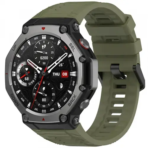Curea Techsuit W067 pentru Amazfit T-Rex 3 (Verde)