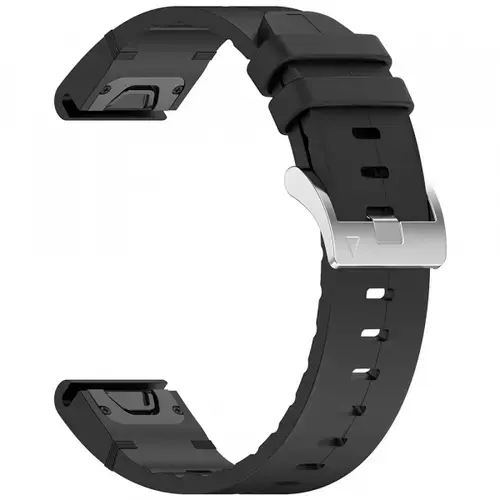 Curea Techsuit W071 pentru Garmin Watch Fenix Series, 26mm, Negru