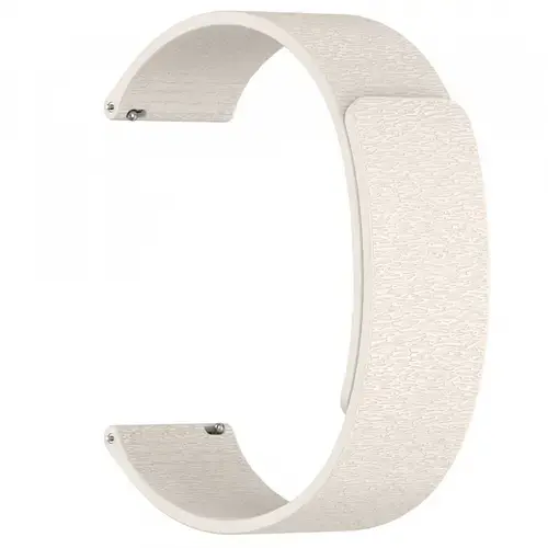Curea Techsuit W074 pentru Samsung Galaxy Watch Series, 20mm, Bej
