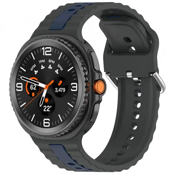 Curea Techsuit W078 pentru Samsung Galaxy Watch8 / Watch8 Classic Series, Gri