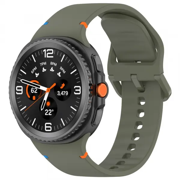 Curea Techsuit W079 pentru Samsung Galaxy Watch8 / Watch8 Classic Series, Verde