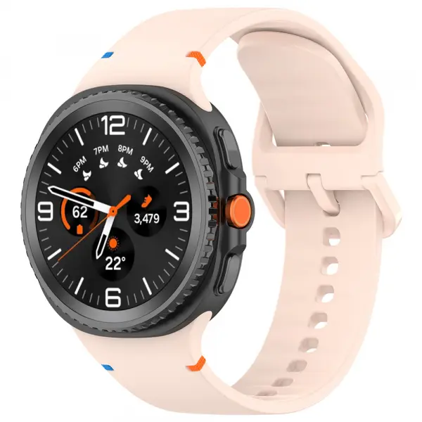 Curea Techsuit W079 pentru Samsung Galaxy Watch8 / Watch8 Classic Series, Roz