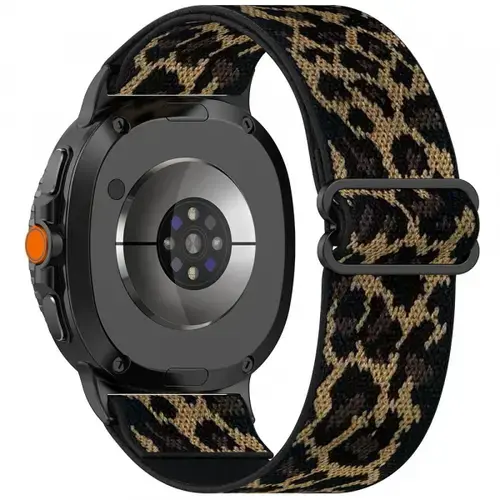 Curea Techsuit W080 pentru Samsung Galaxy Watch 8 Classic / Watch8 44mm / Watch 8 40mm, Maro