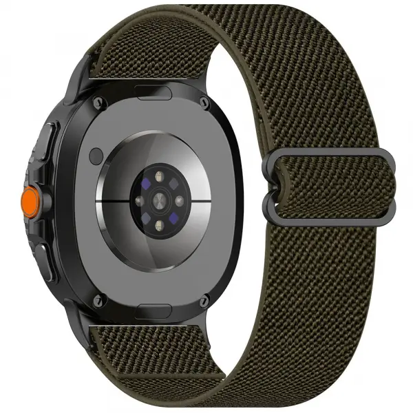 Curea Techsuit W080 pentru Samsung Galaxy Watch8 / Watch8 Classic Series, Verde Inchis