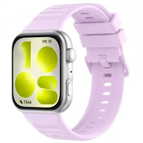 Curea Techsuit W082 pentru Huawei Watch Fit 5 Pro, Violet