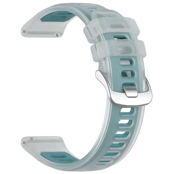 Curea Techsuit W084 pentru Samsung Galaxy Watch / Huawei Watch Series, 20mm, Turcoaz