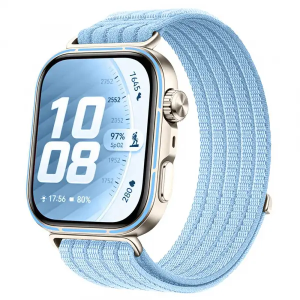 Curea Techsuit W085 pentru Huawei Watch Fit 5, Turcoaz