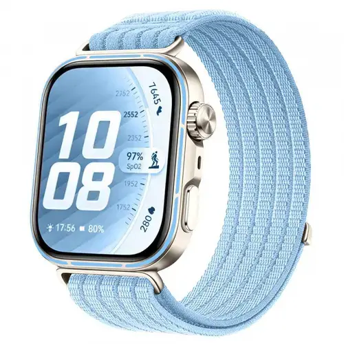 Curea Techsuit W085 pentru Huawei Watch Fit 5, Turcoaz