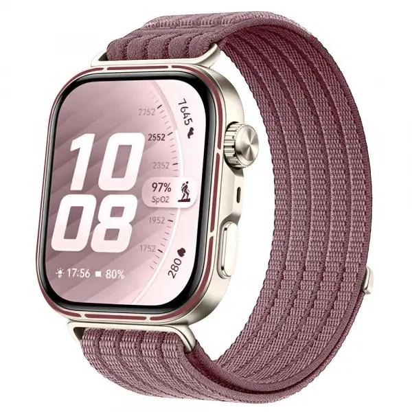 Curea Techsuit W085 pentru Huawei Watch Fit 5, Violet Cenusie