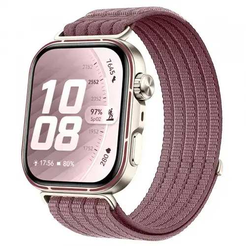 Curea Techsuit W085 pentru Huawei Watch Fit 5, Violet Cenusie