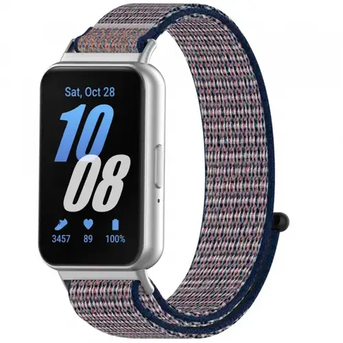 Curea Techsuit W087 pentru Samsung Galaxy Fit3 R39M, Bleumarin