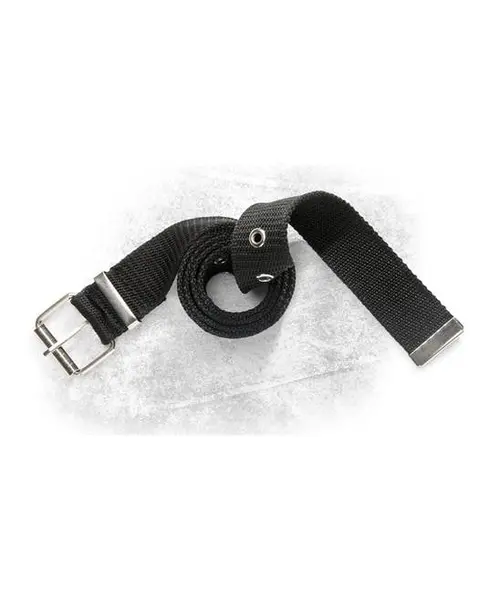 Curea textila neagra cu catarama metalica 115 cm, culoarea negru, Ardon 4TECH NEGRU
