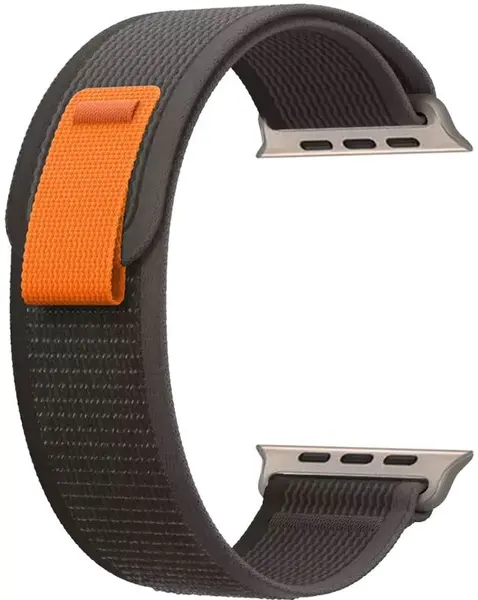 Curea Trender - TR-ATX Textile, Apple Watch, 44/45 mm, negru