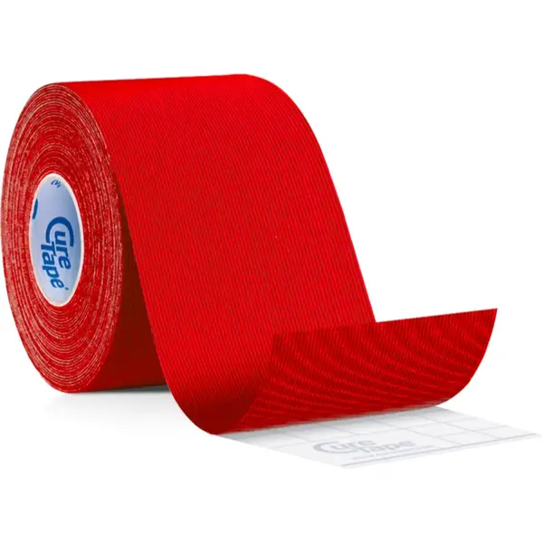 CureTape® Classic bandă kinesiologică culoare Red 5 m