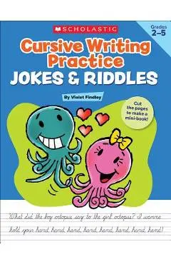 Cursive Writing Practice: Jokes & Riddles - Violet Findley