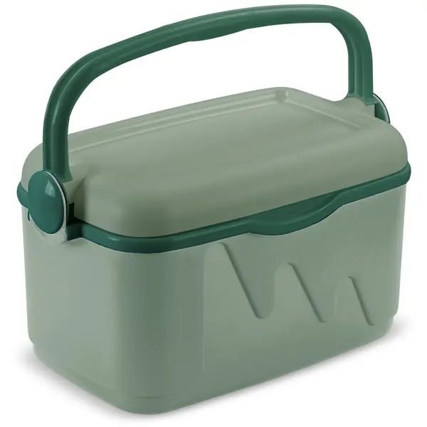 CURVER Lada frigorifica turistica 10L Generic, capac detasabil, maner blocabil, material polipropilena, 42.8 x 26.5 x 23.3 cm, Verde
