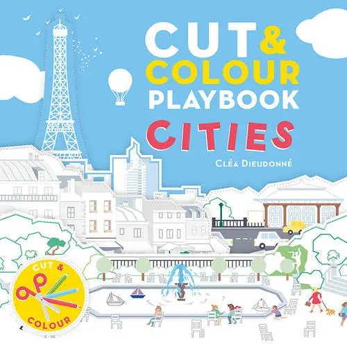 Cut & Colour Playbook Cities | Clea Dieudonne