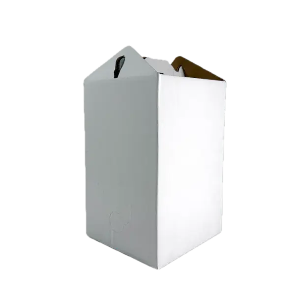 Cutie 5 L Bag-in-Box alba cu formare usoara - Default Title