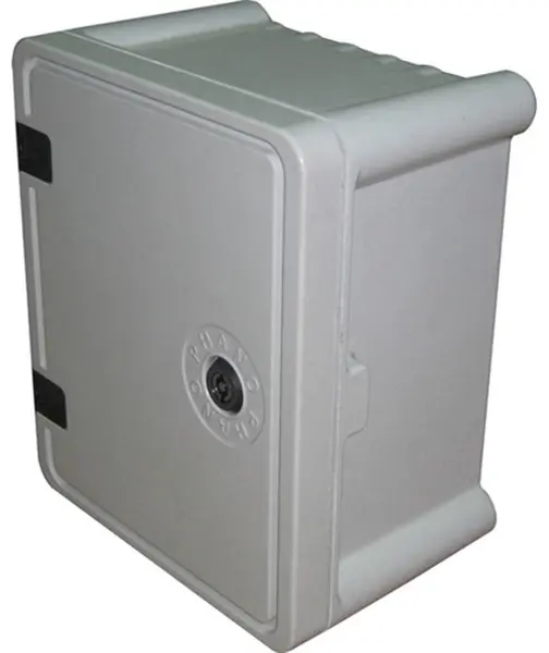 Cutie ABS cu incuietoare si contrapanou metalic 500X700X220mm, montaj aparent, IP65, EK-50X70X22