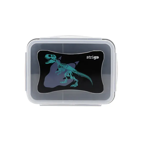 Cutie alimentara Strigo Dinozaur, plastic, 16.5A 12A 6.5 cm