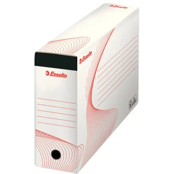 Cutie arhivare carton pentru dosare suspendabile 285 x 117 x 337 mm alb Esselte Cutie arhivare carton pentru dosare suspendabile 285 x 117 x 337 mm alb Esselte