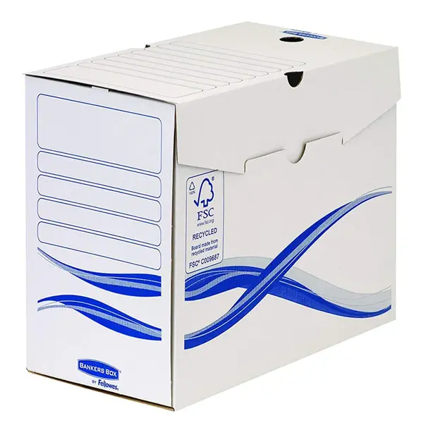 Cutie arhivare carton reciclat si reciclabil 147 x 250 x 325 mm Fellowes Basic Cutie arhivare carton reciclat si reciclabil 147 x 250 x 325 mm Fellowes Basic