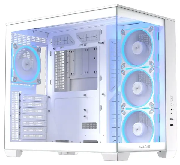 Cutie ASUS – A32 Plus TG, mid tower, alb