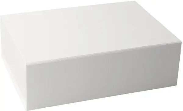 Cutie cadou Gift Box Natural - 20 х 18 х 8 cm, alb