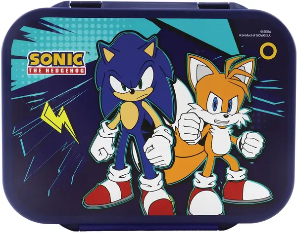 Cutie cu alimente GIM Sonic - Cu 3 compartimente, 1000 ml