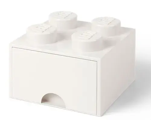 Cutie de depozitare LEGO 2x2 40051735 (Alb)
