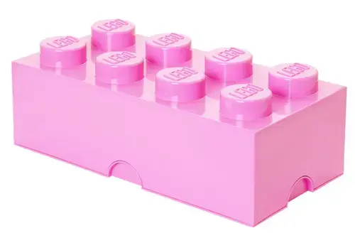 Cutie de depozitare LEGO 2x4 40041738 (Roz)