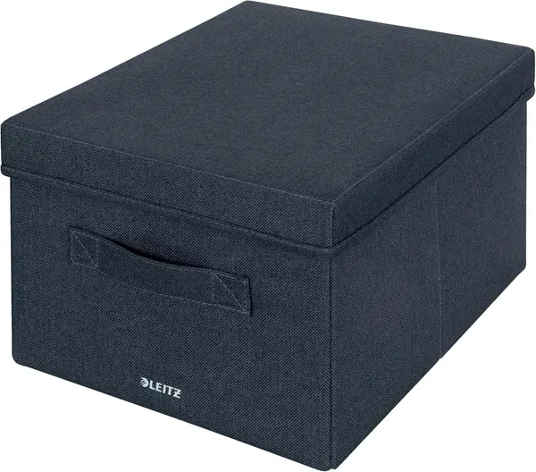Cutie de depozitare Leitz Fabric - Cu capac, 28.5 x 20.3 x 38 cm