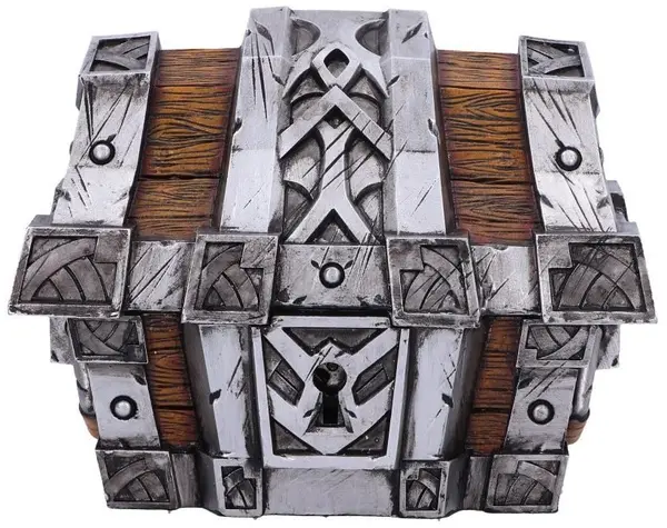 Cutie de depozitare Nemesis Now Games: World of Warcraft - Treasure Chest, 13 cm