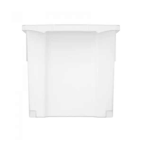 Cutie de depozitare stivuibila pentru scoala si gradinita, marimea XL transparent