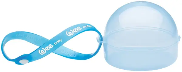 Cutie de depozitare suzete Wee Baby - Albastra